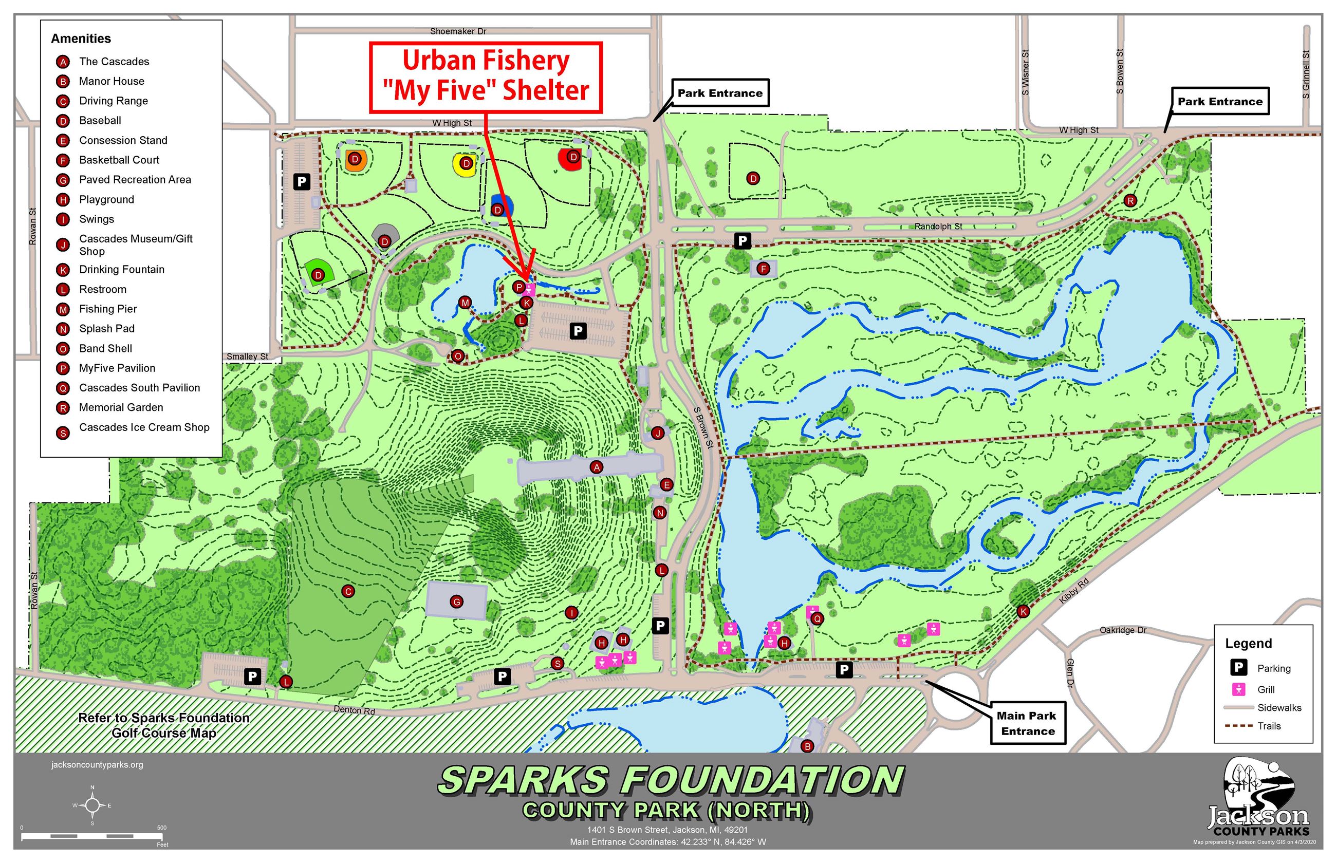 Sparks Foundation North_Map