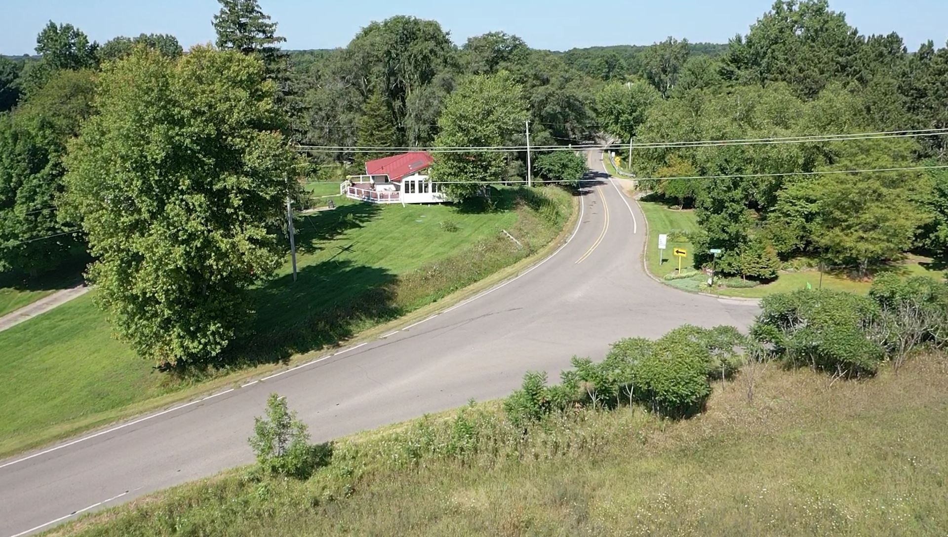 Existing Intersection Springport Minard