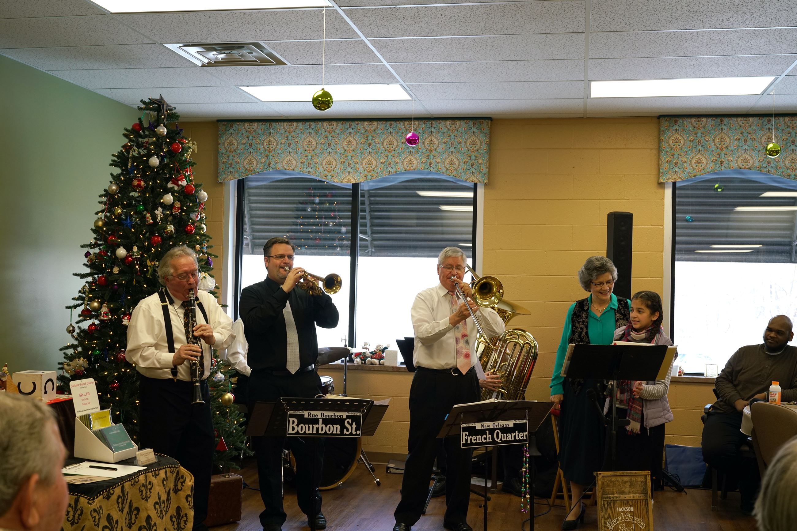 2017 French Quarter Band Department on Aging Performance