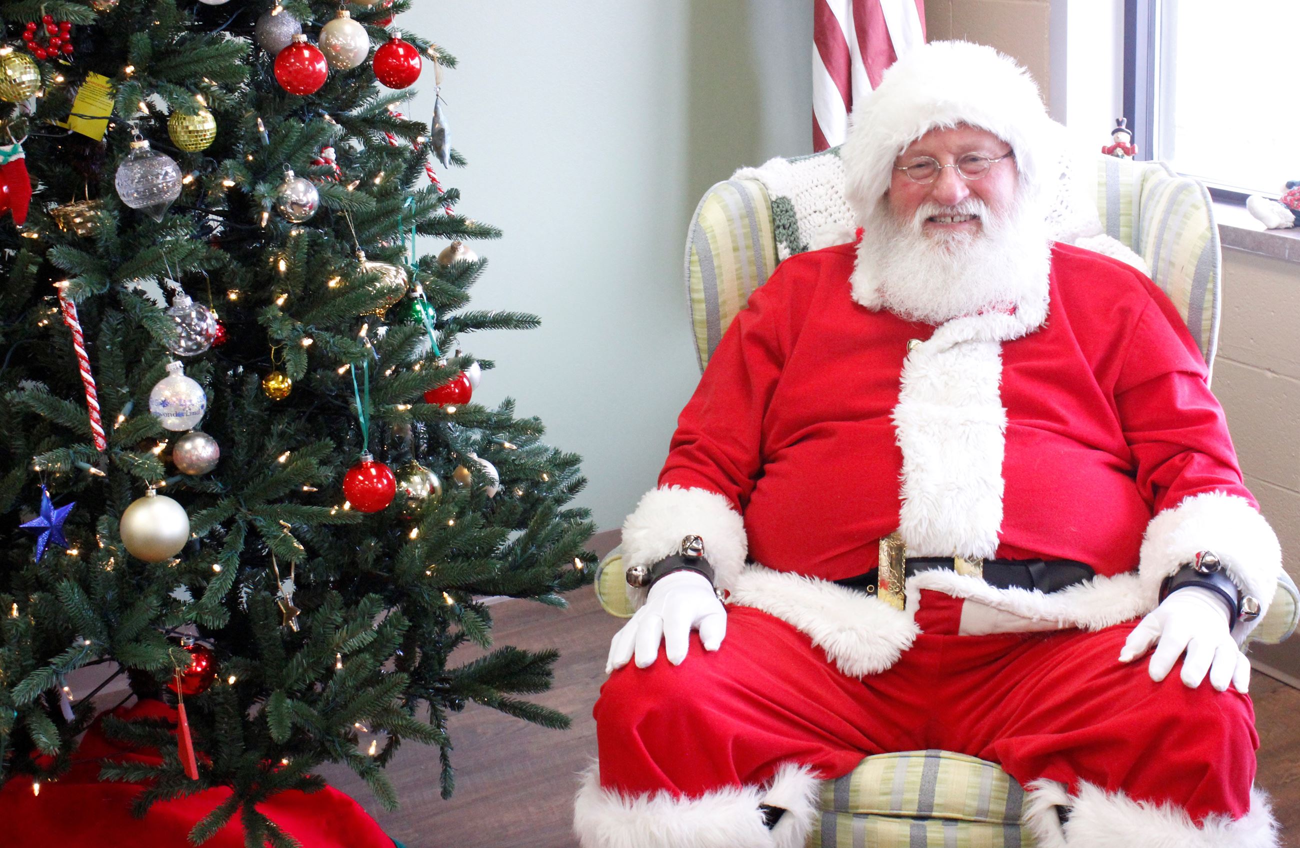 2017 Department on Aging Christmas Celebration with Santa