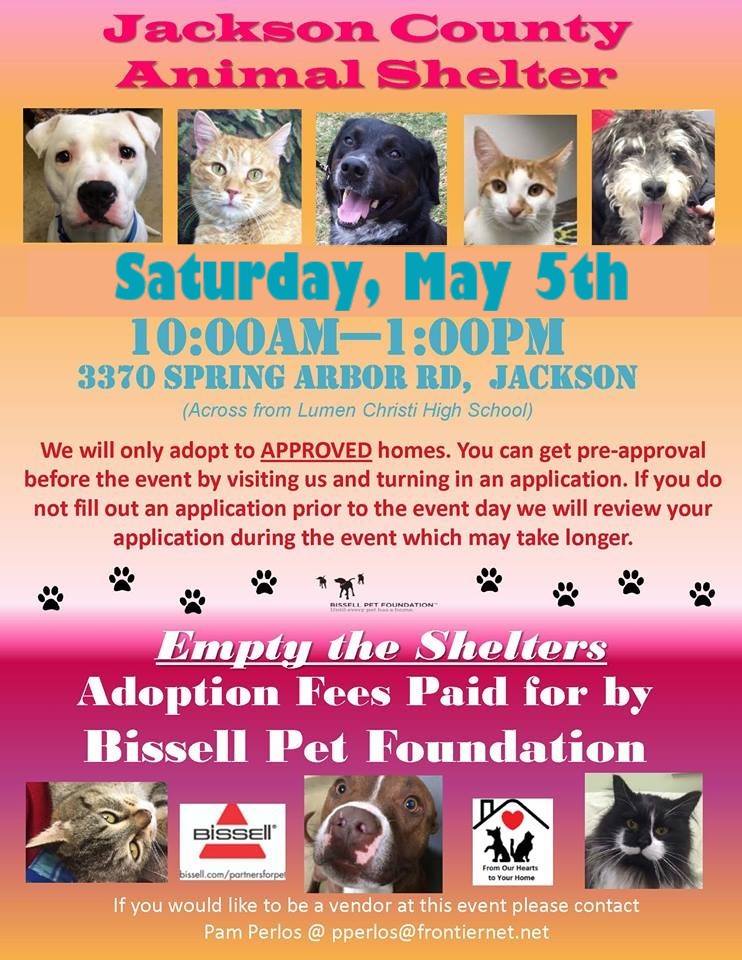 Bissell Event Flyer May 5, 2018