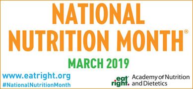 2019 National Nutrition Month