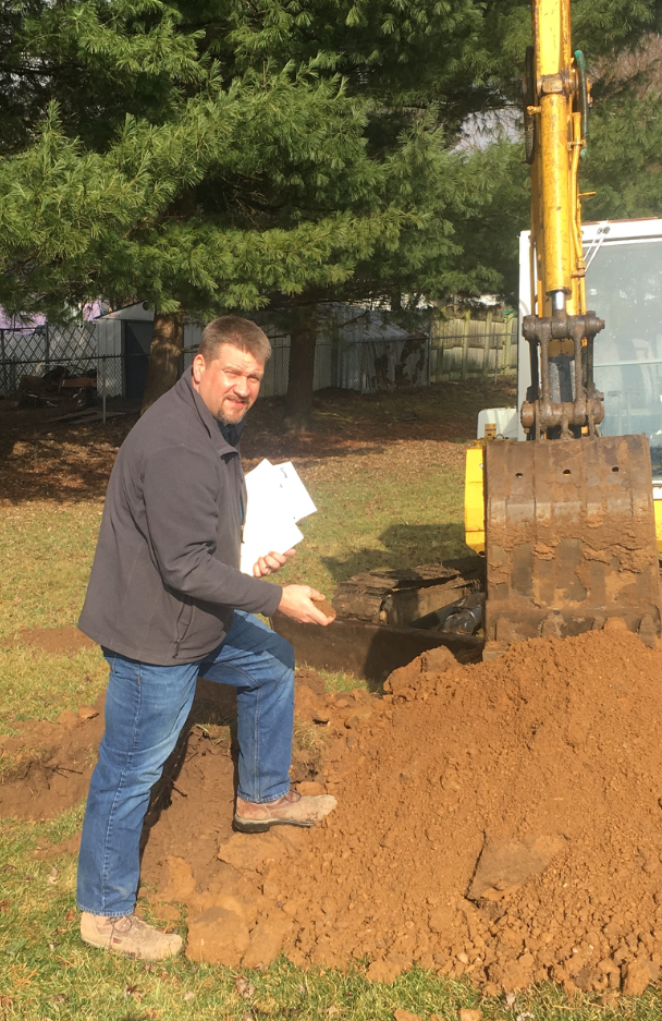 Photo of a Drainfield Evaluation