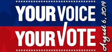 August 6, 2019 Primary Election