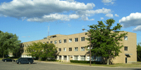 Side View of Human Services Building